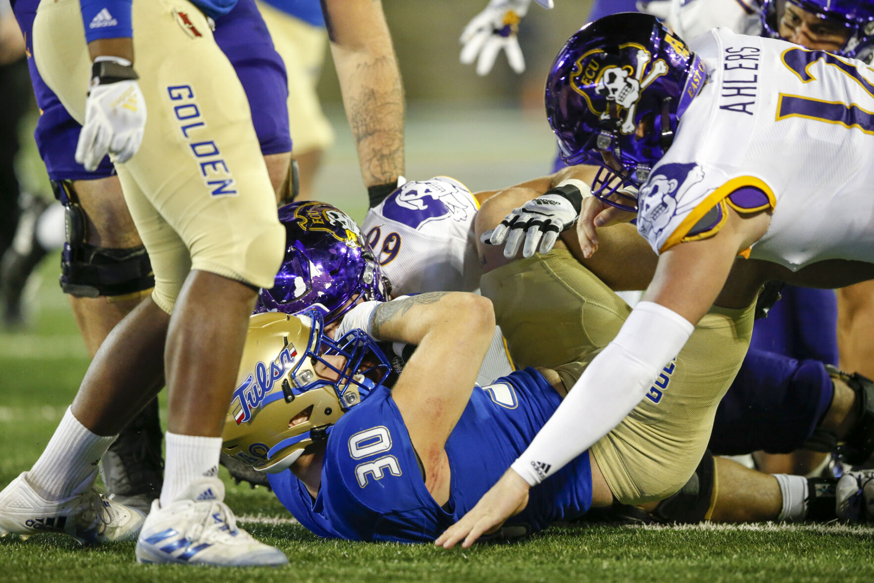Tulsa Golden Hurricane vs East Carolina Pirates